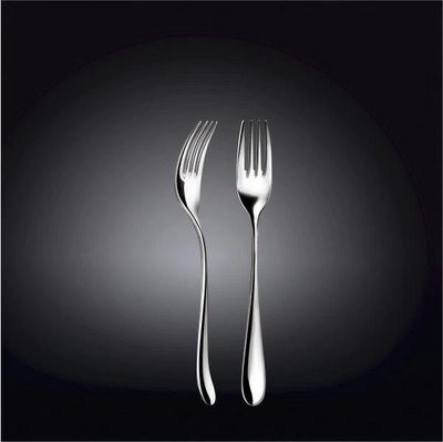 18/10 Stainless Steel Dessert Fork 7.5" | 19 Cm White Box Packing WL-999107/A - NYStep