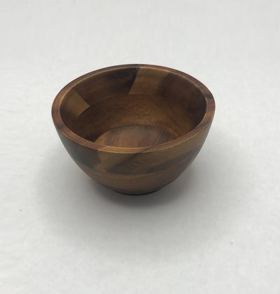 Acacia round bowl 4" Diameter