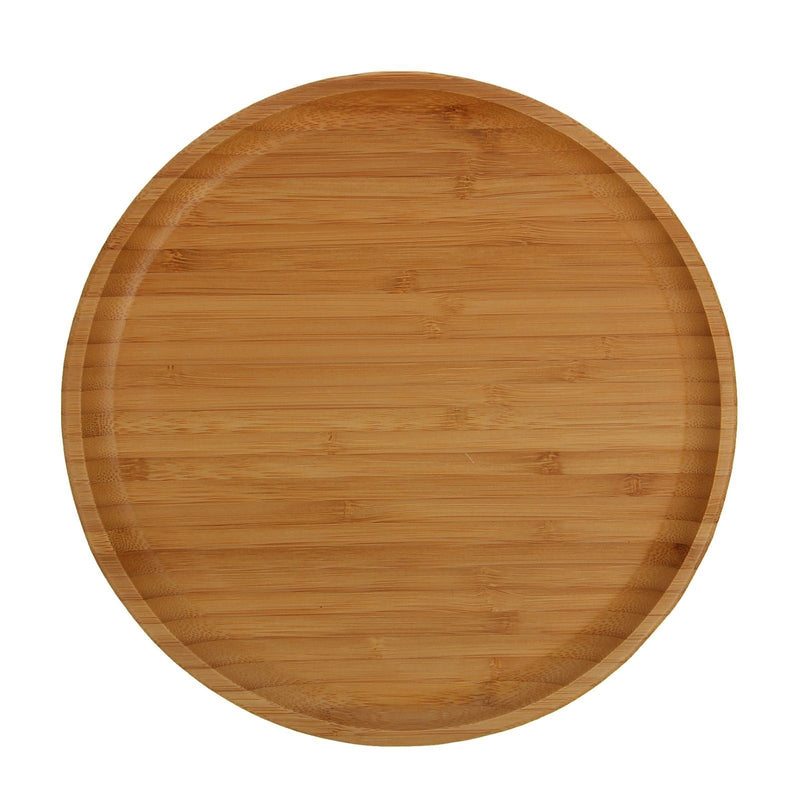 Natural Bamboo Plate 10" | 25.5 Cm WL-771034/A - NYStep