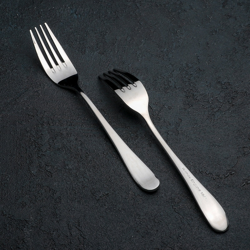 18/10 Stainless Steel Dinner Fork 8" | 20 Cm Set Of 6  In Colour Box WL-999101/6C - NYStep