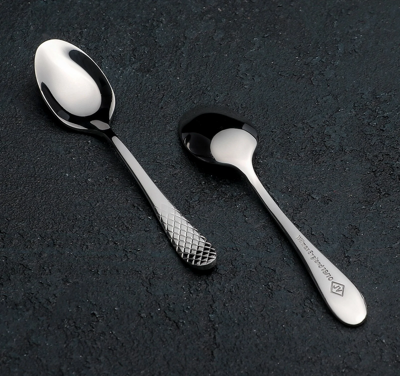18/10 Stainless Steel Coffee Spoon 4.5" | 11.5 Cm White Box Packing WL-999105 / A - NYStep